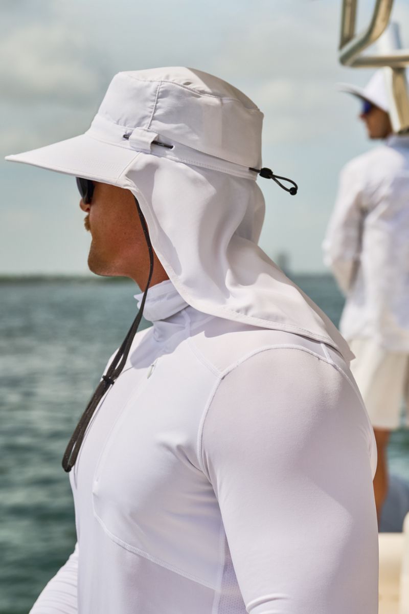 Men's Stevie Ultra Sun Hat | White