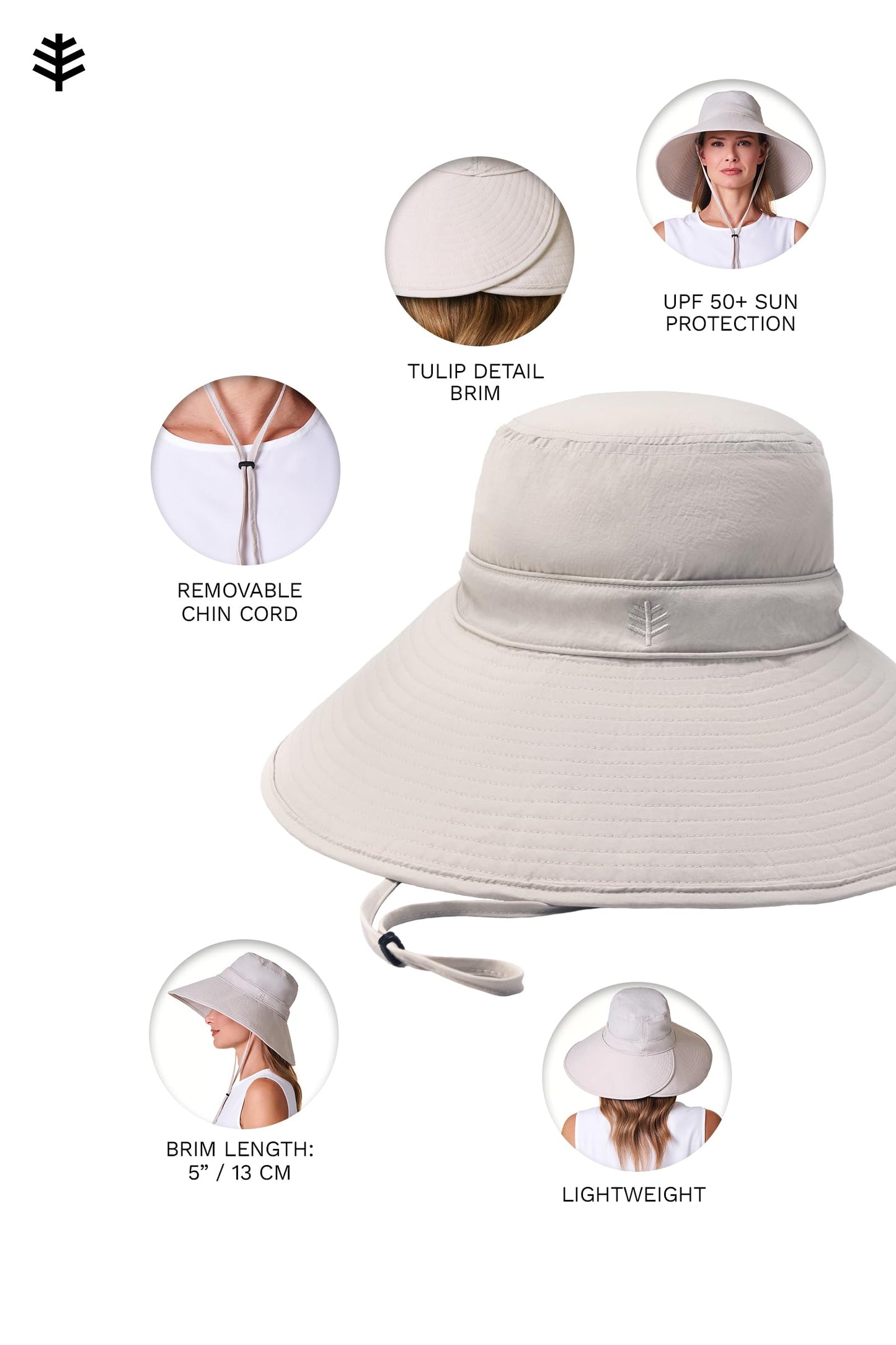 Women's Cyd Travel Beach Hat | Sand