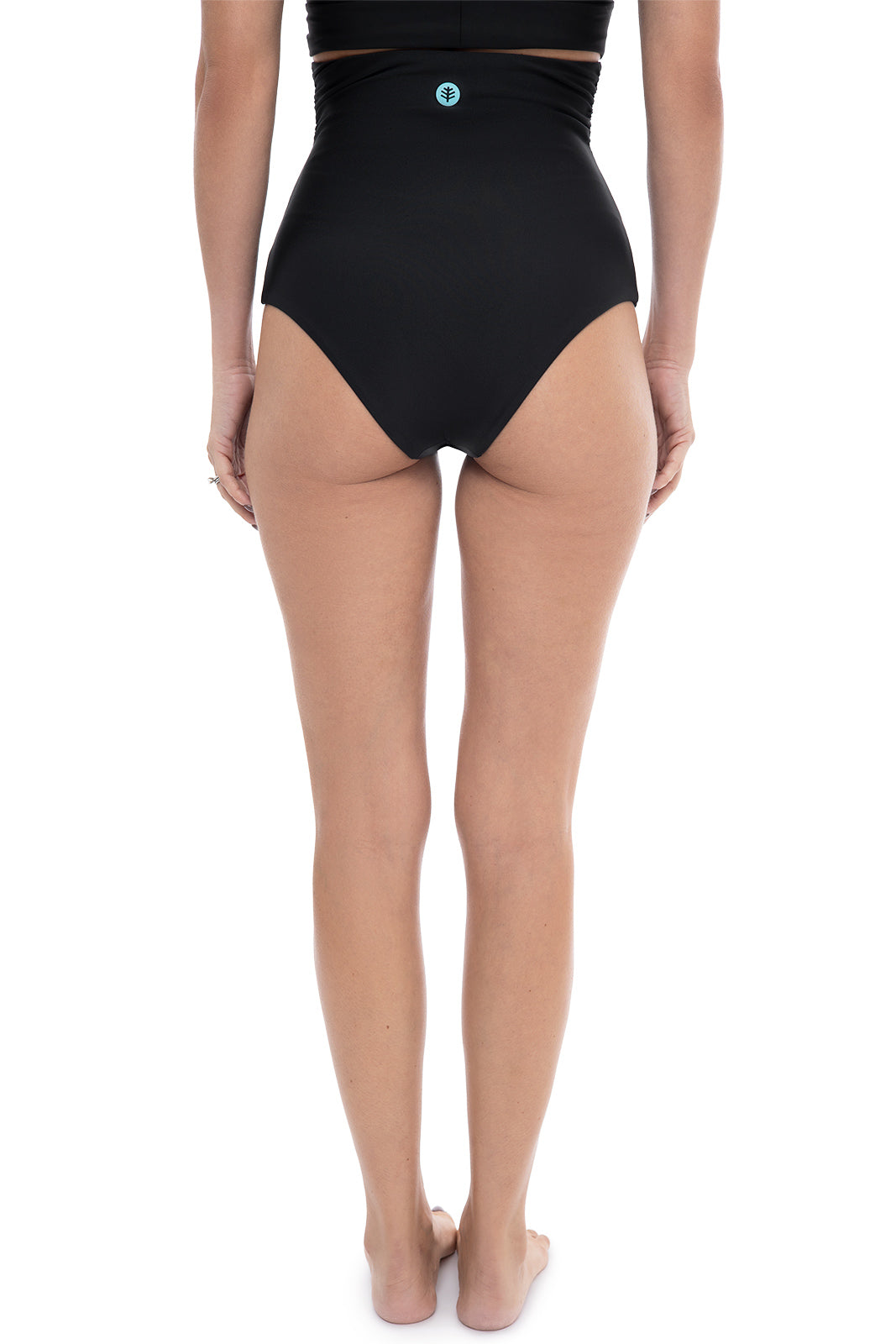 Women's Golden Isles Ultra High Rise Swim Bottom | Black