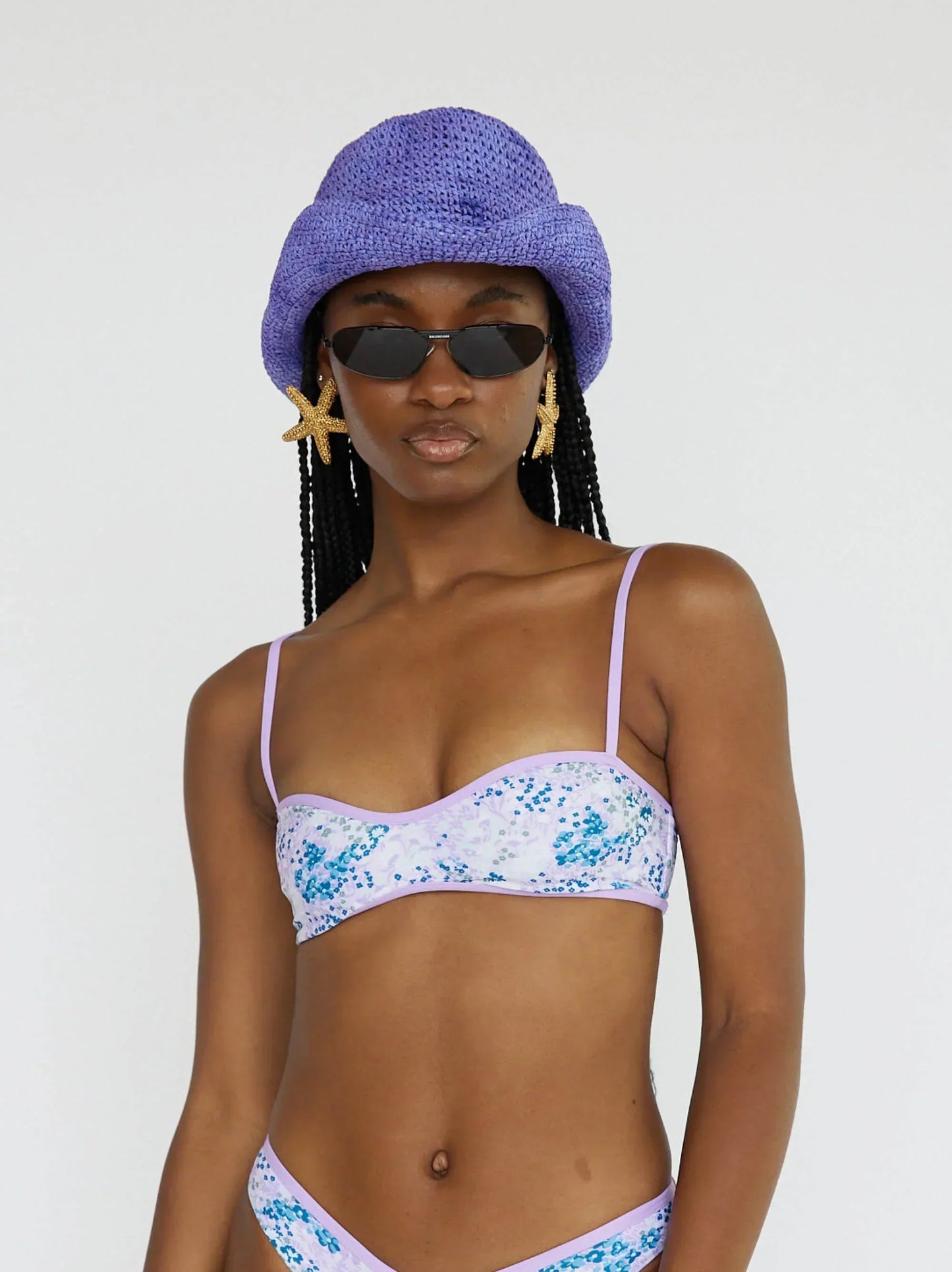 Bel Amour - Swim Top | Lavender Fields