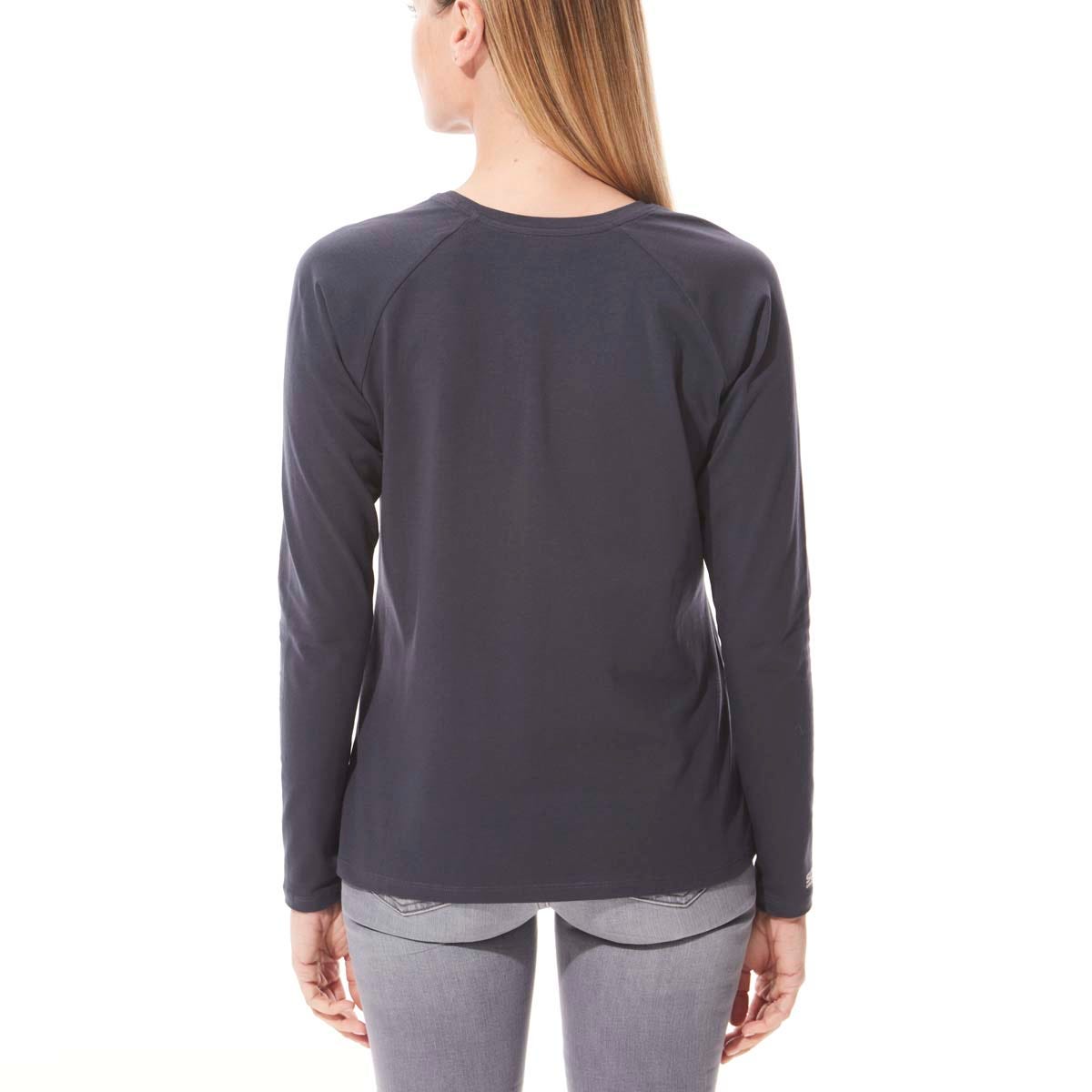 Women's Contractor Long Sleeve T-Shirt | Charcoal