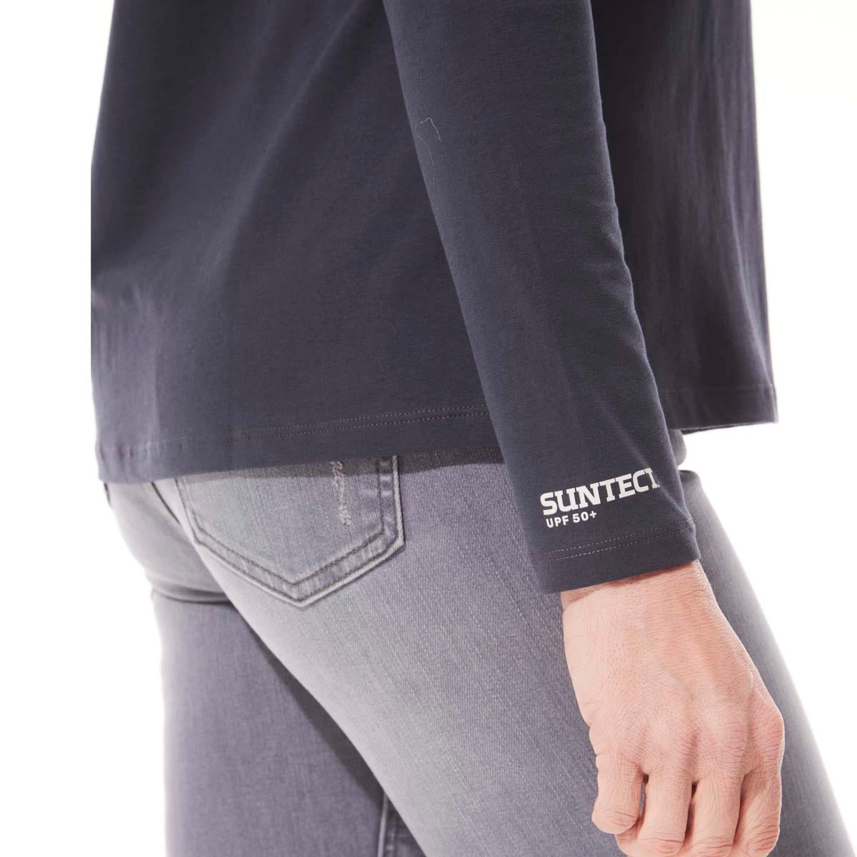 Women's Contractor Long Sleeve T-Shirt | Charcoal