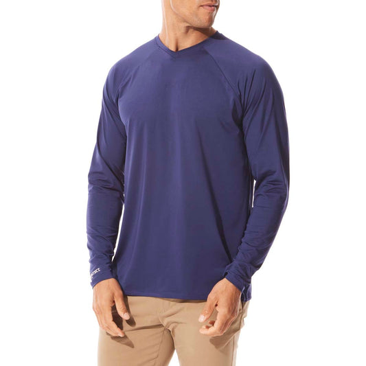 Men's Contractor Long Sleeve T-Shirt | Midnight Blue