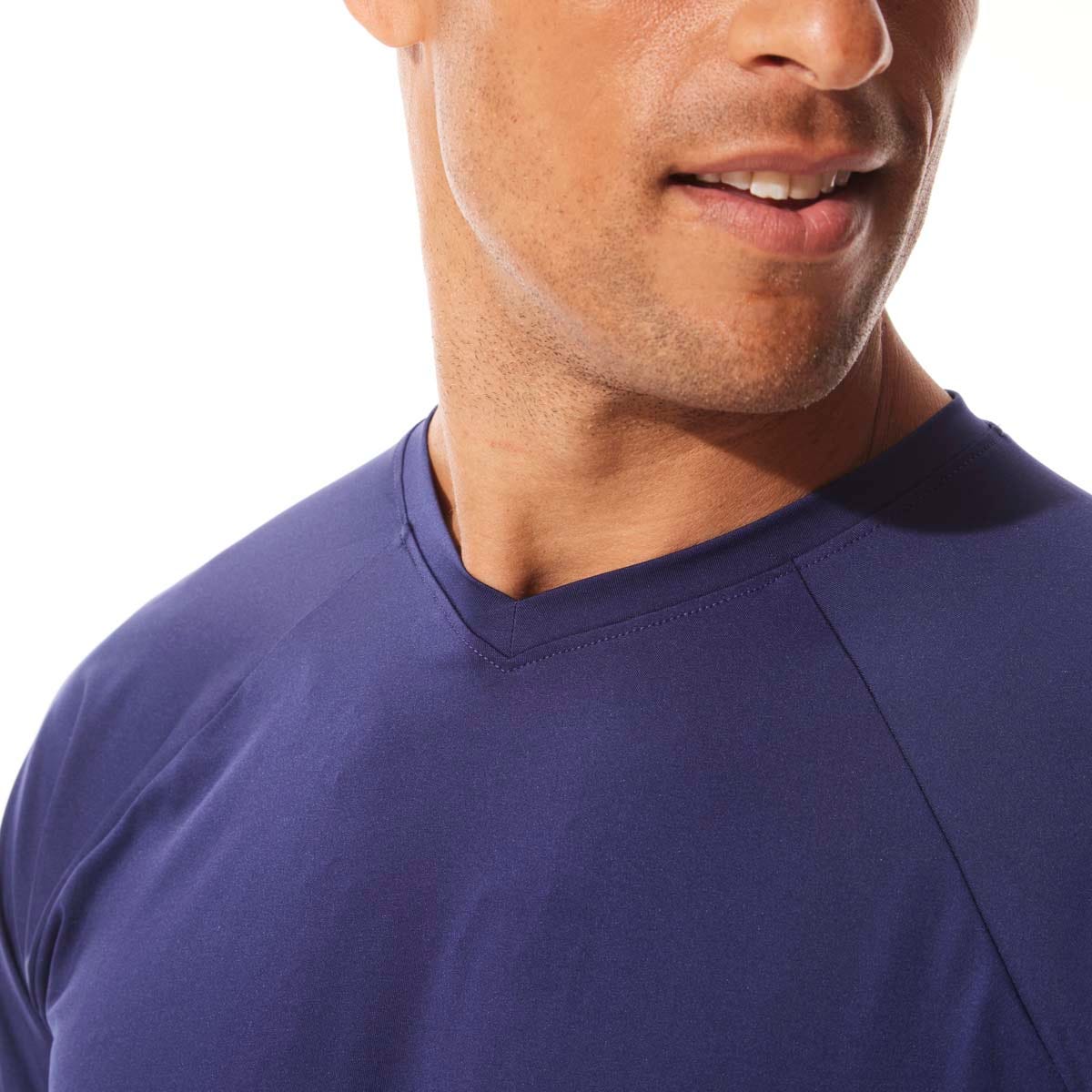 Men's Bosun V-Neck Long Sleeve T-Shirt | Midnight Blue