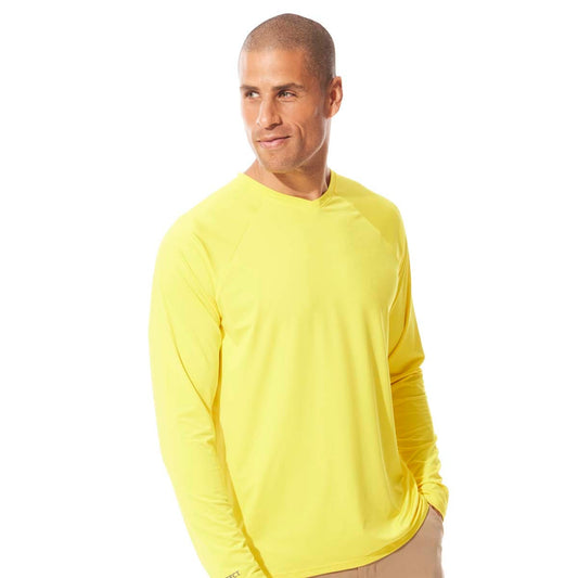 Men's Bosun V-Neck Long Sleeve T-Shirt | Nautic Yellow