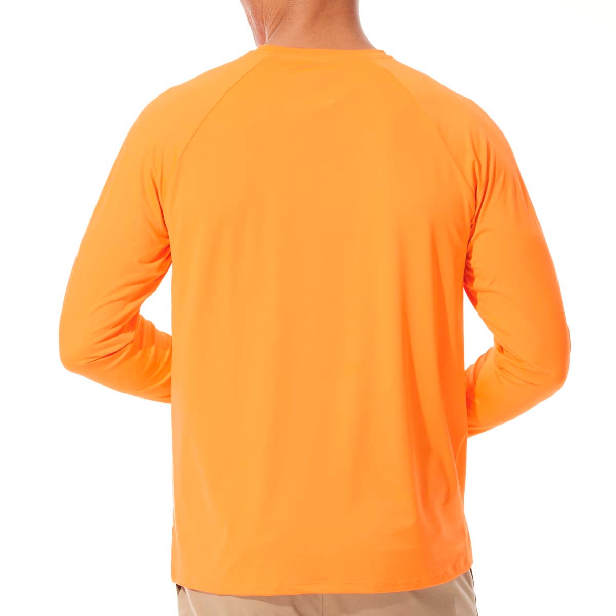 Men's Bosun V-Neck Long Sleeve T-Shirt | Zone Orange