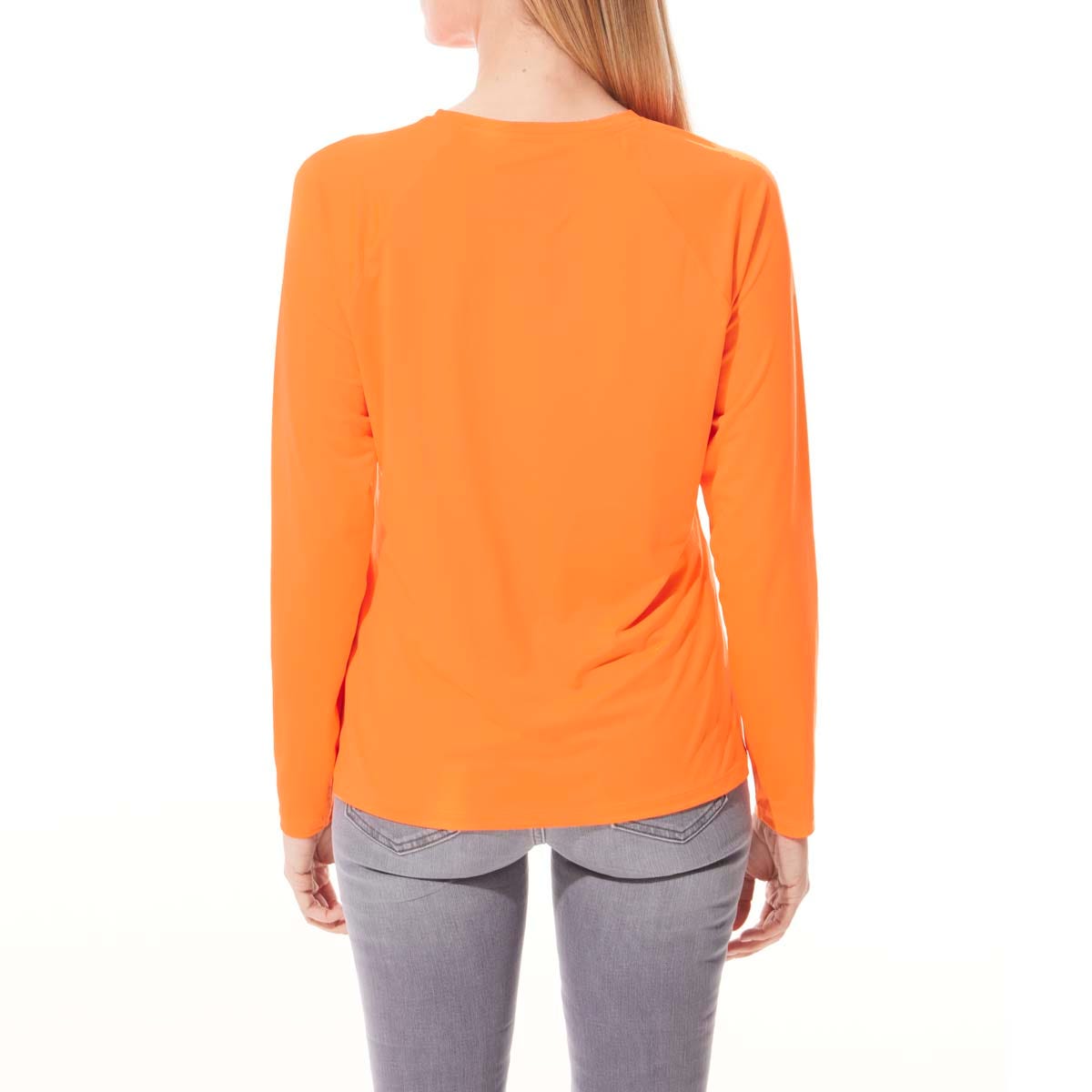 Women's Bosun V-Neck Long Sleeve T-Shirt | Zone Orange