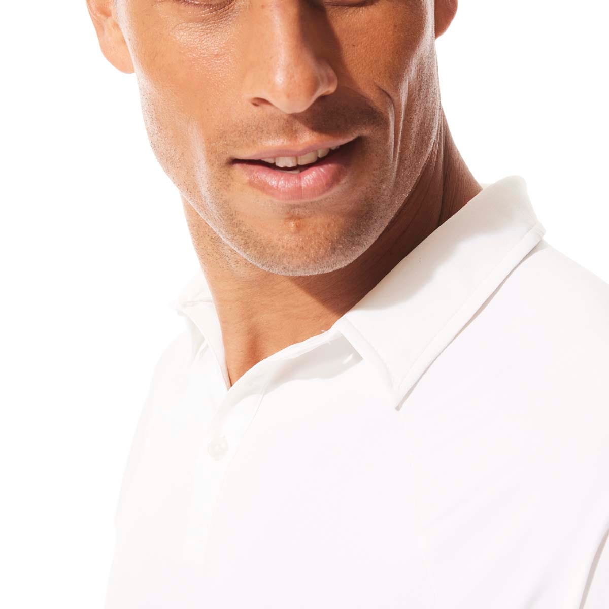 Men's Resort Short Sleeve Polo | Bright White