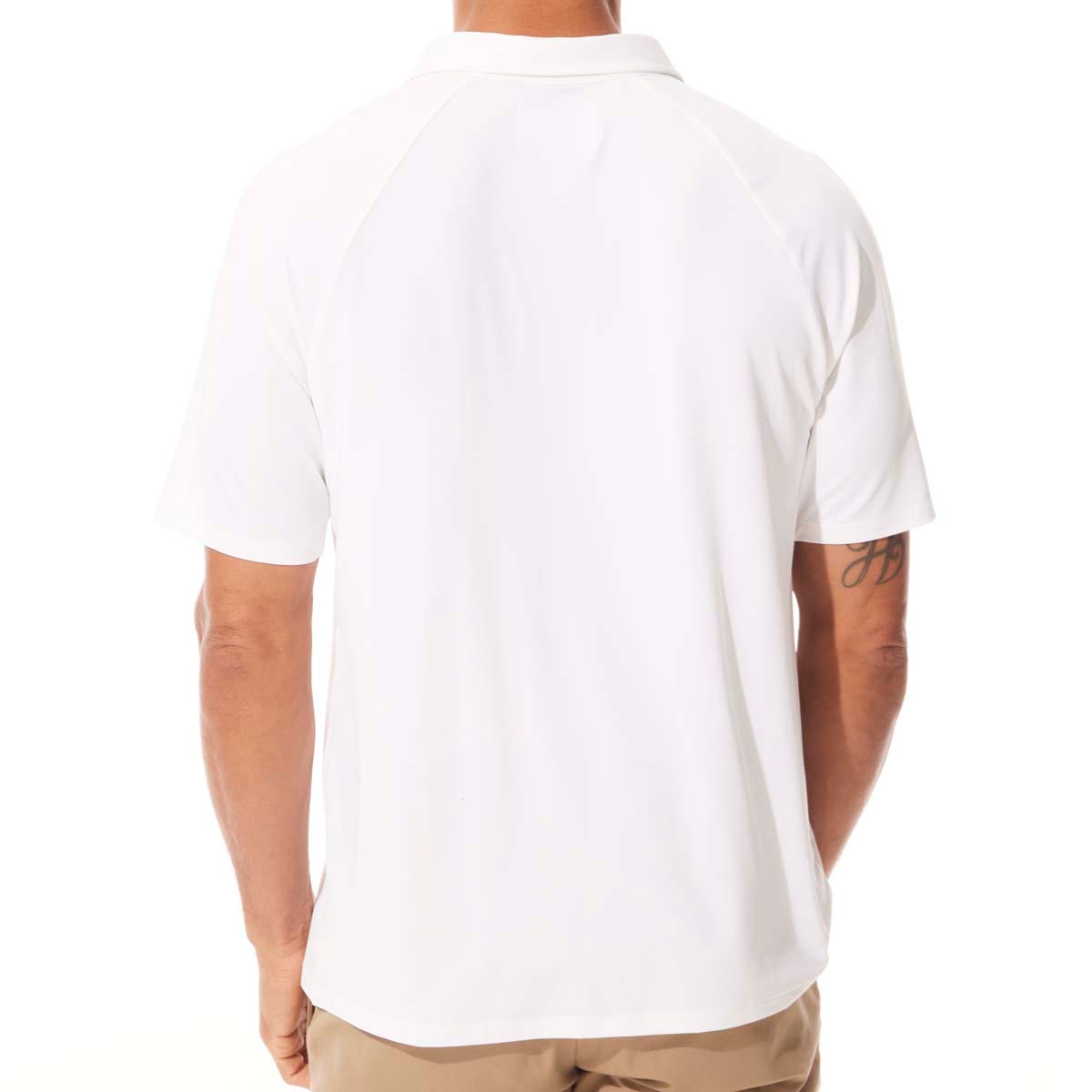 Men's Resort Short Sleeve Polo | Bright White