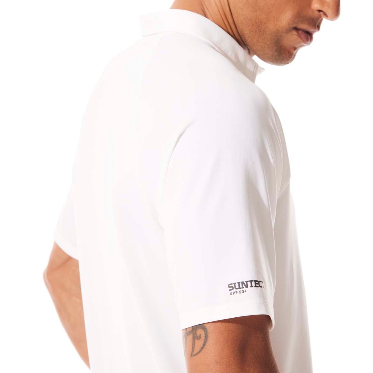 Men's Resort Short Sleeve Polo | Bright White