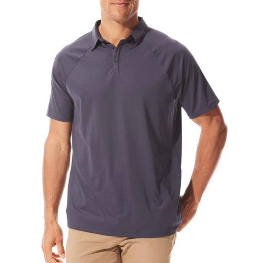 Men's Resort Short Sleeve Polo | Charcoal