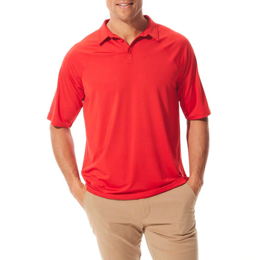 Men's Resort Short Sleeve Polo | Fire