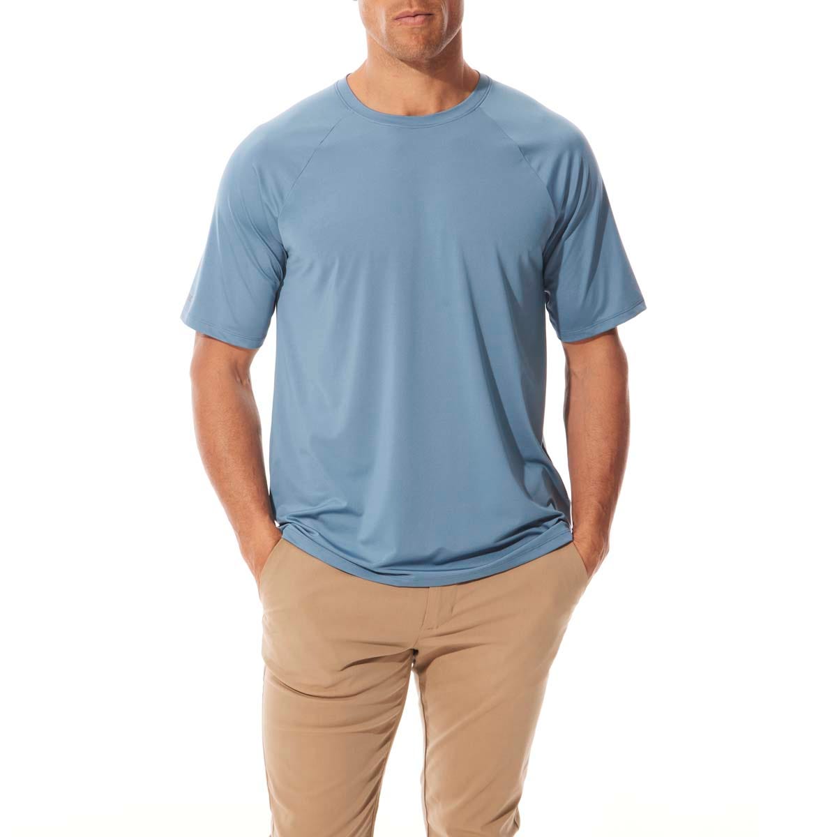 Unisex Bosun Crew Neck Short Sleeve T-Shirt | Lake Water