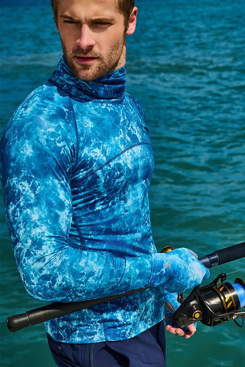 Color_Blue Water Print